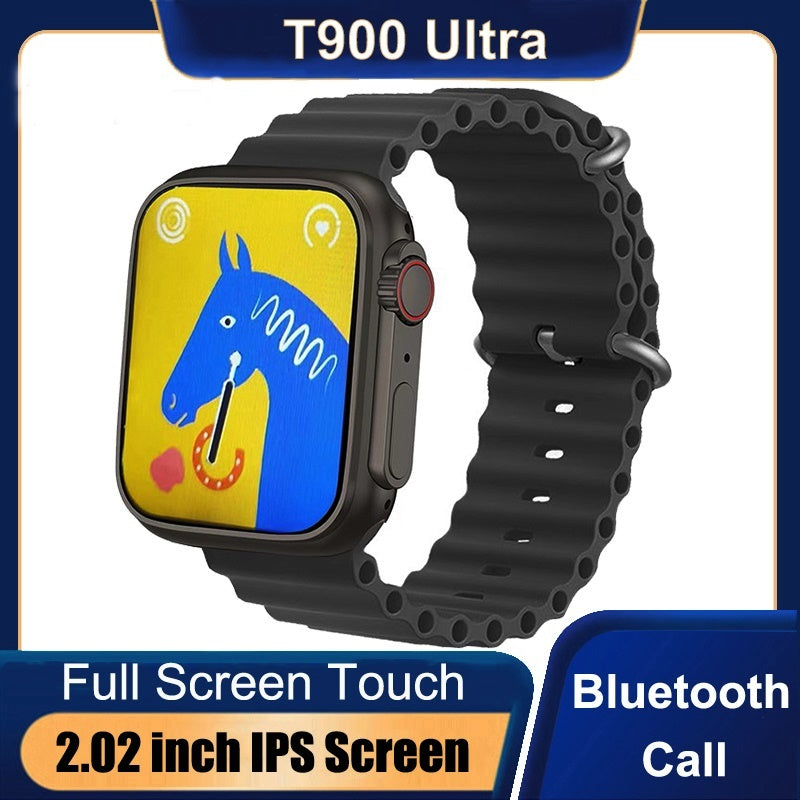 T900 Ultra Smart Watch Infinite Display 49MM Dial Size Built In Games Bluetooth Calling Crown Working